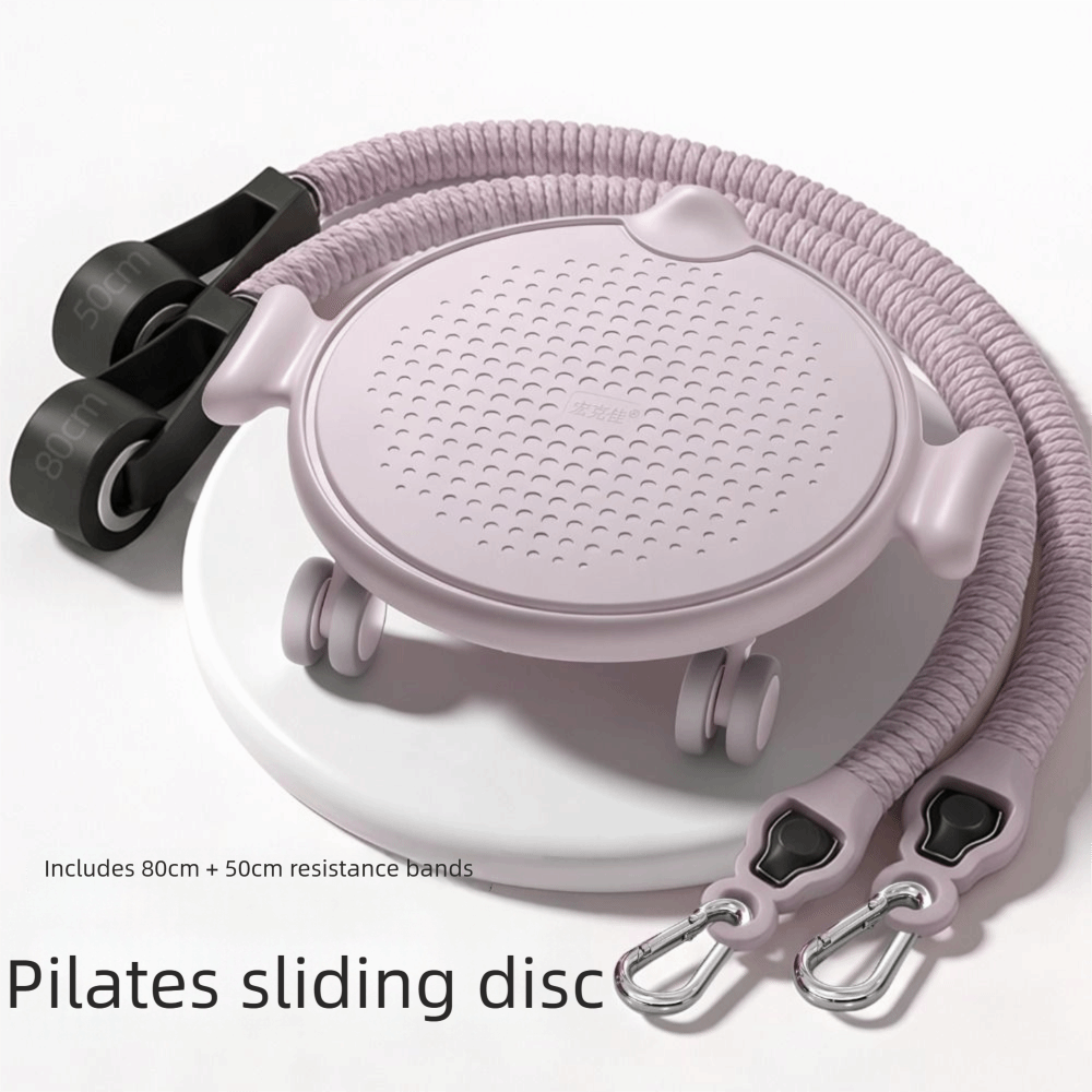 Ab Roller Wheel With Elbow Support - Sessiz Tasarımlı Pilates Kayar Plaka, Direnç