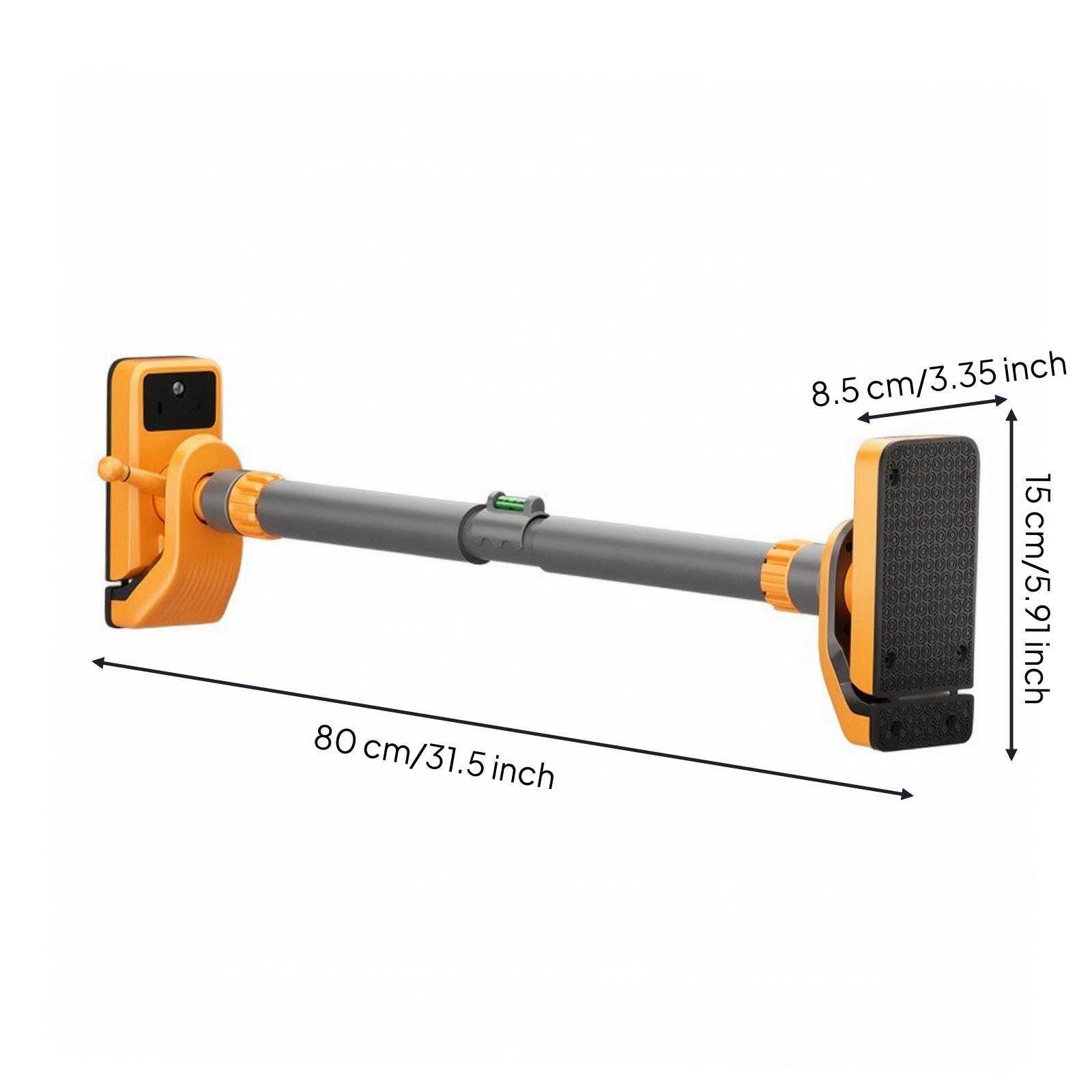 Door Pull Up Bar No Screw - Kapı Çerçevesi İçin Vida Gerektirmeyen, Taşınabilir,