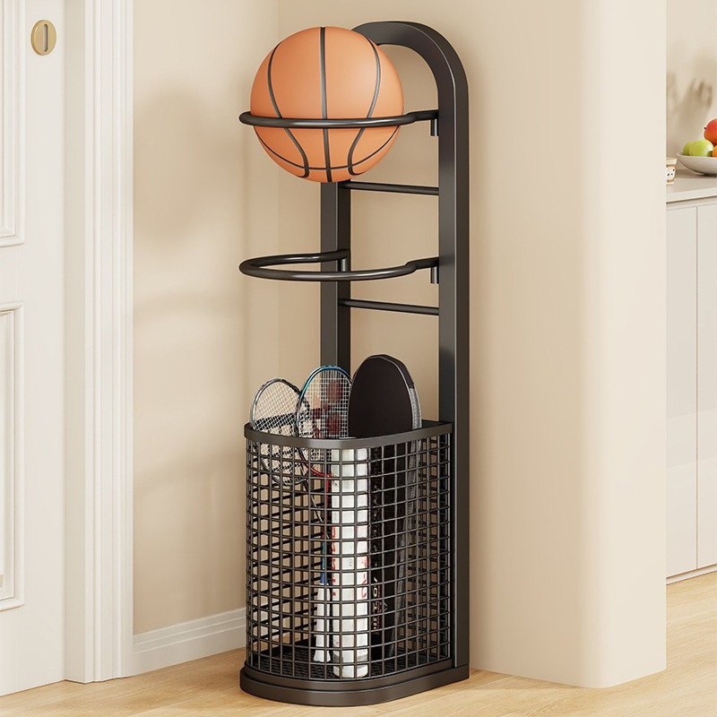 Fitness Equipment - Basketbol topu saklama rafı Yer tipi