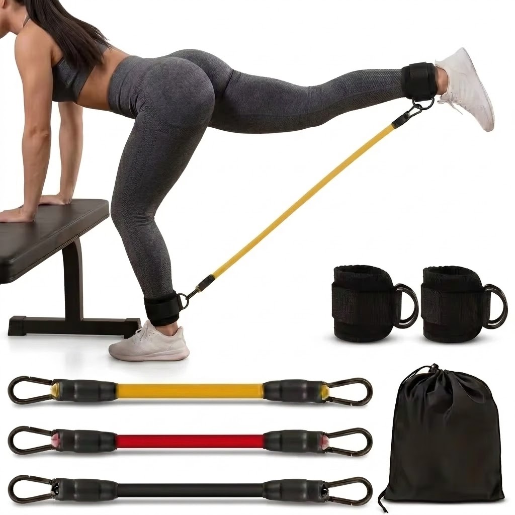 5 Parçalı Ayak Bileği Direnç B - Resistance Bands Set With Handles incelemesi ve fiyatı