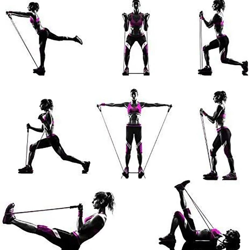 El Tutamaklı Egzersiz Direnç B - Resistance Bands Set With Handles incelemesi ve fiyatı